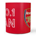 Arsenal FC No.1 Fan Mug