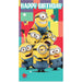 Despicable Me Birthday Card With Stickers