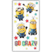 Despicable Me Birthday Card With Stickers