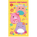 Squishmallows Birthday Card With Stickers