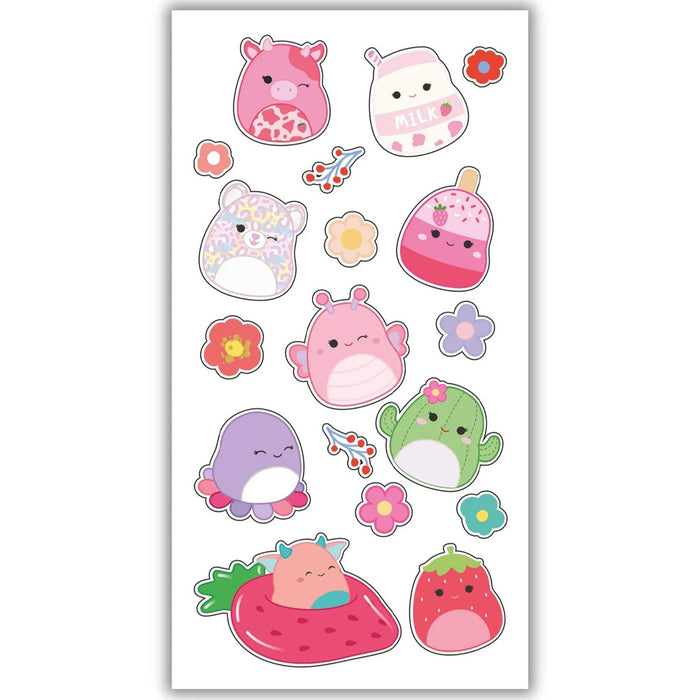 Squishmallows Birthday Card With Stickers