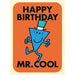 Mr. Men And Little Miss Mr Cool Birthday Card