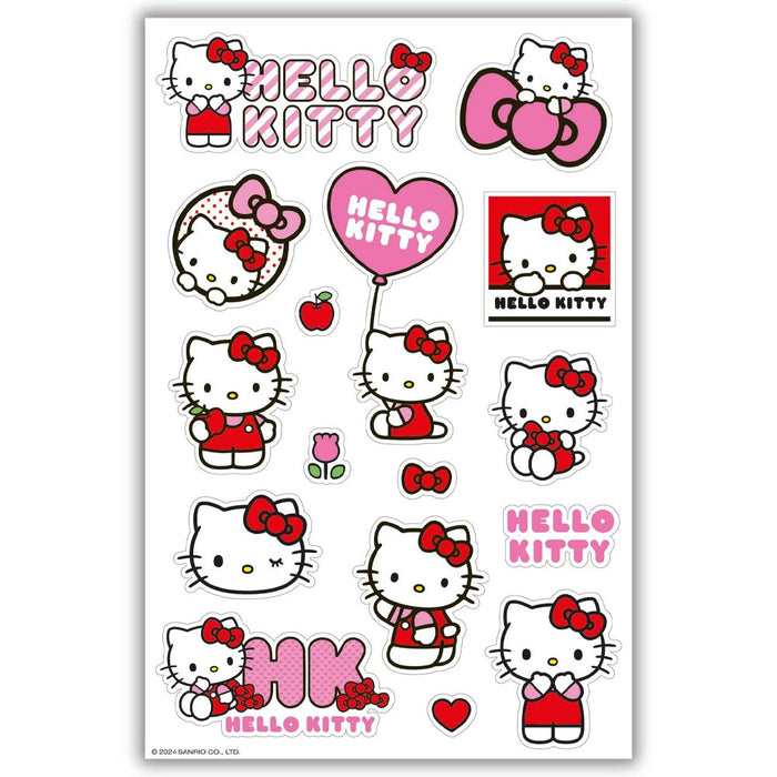 Hello Kitty Birthday Card With Stickers
