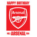 Arsenal FC 3D Lenticular Birthday Card