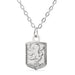 Aston Villa FC Silver Plated Boxed Crest Pendant