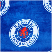 Rangers FC Multi Crest Fleece Blanket