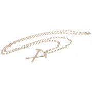 West Ham United FC Silver Plated Boxed Hammers Pendant