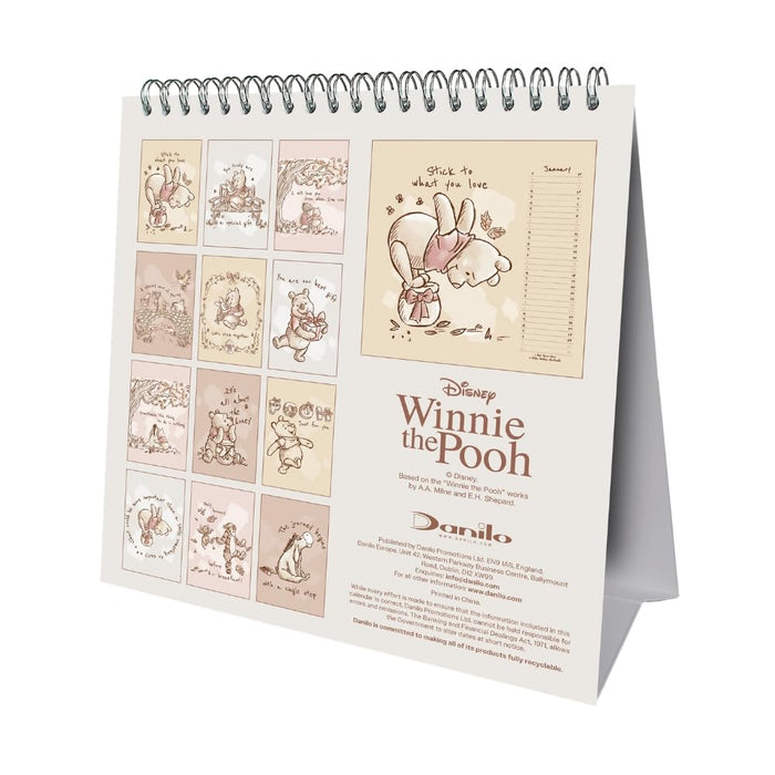 Winnie The Pooh Desktop Calendar 2027