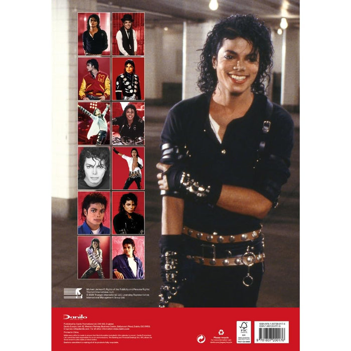Michael Jackson A3 Calendar 2027