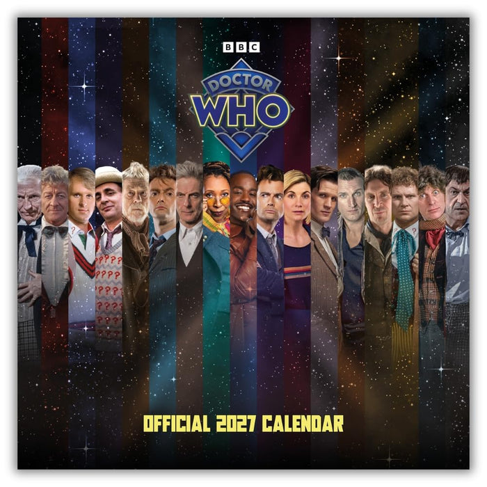 Doctor Who Square Calendar 2027