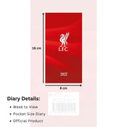 Liverpool FC Slim Diary 2027