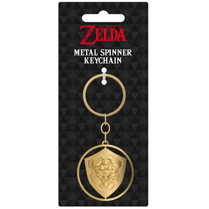 The Legend Of Zelda Metal Spinner Keyring