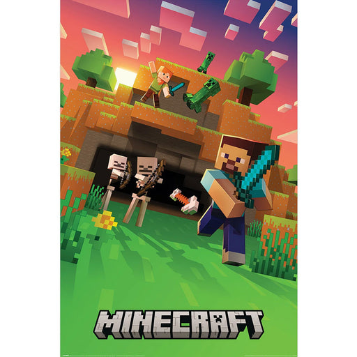 Minecraft Cinematic Skeletons Poster 68