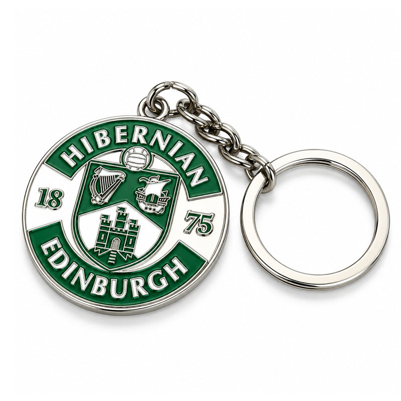 Hibernian FC Crest Keyring