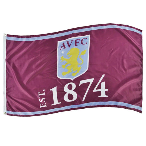 Aston Villa FC Established Flag - Excellent Pick