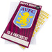 Aston Villa FC Personalised Birthday Card - Excellent Pick