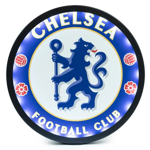 Chelsea FC Metal LED Logo Sign - Excellent Pick