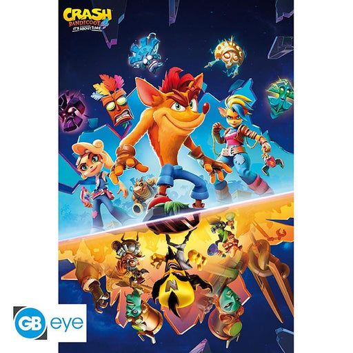 Crash Bandicoot Poster About Time 19 - Excellent Pick