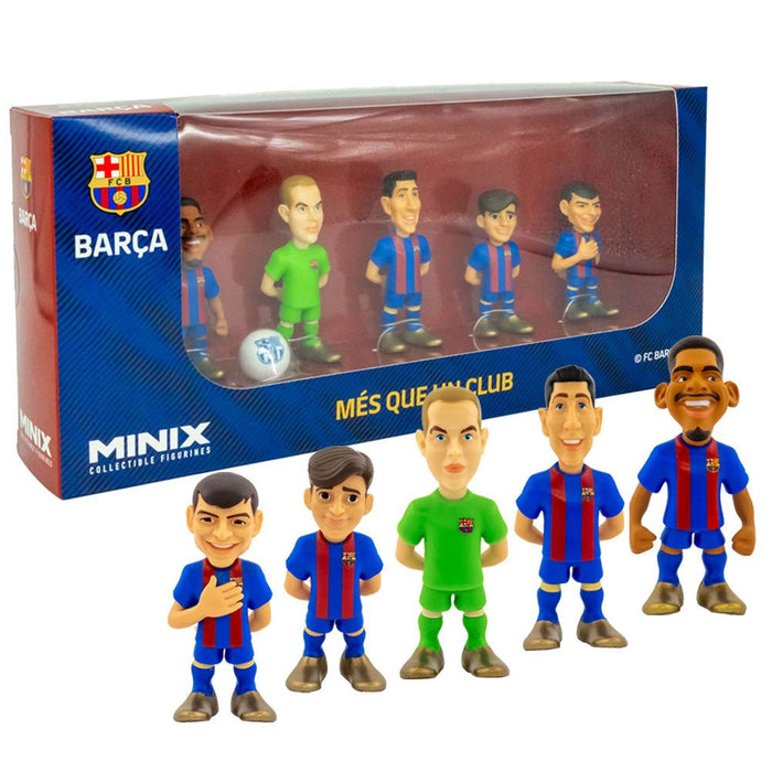FC Barcelona MINIX Figures 7cm 5pk - Excellent Pick