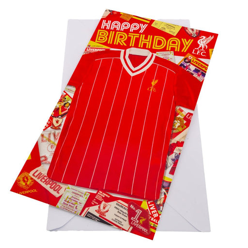 Liverpool FC Birthday Card Retro - Excellent Pick