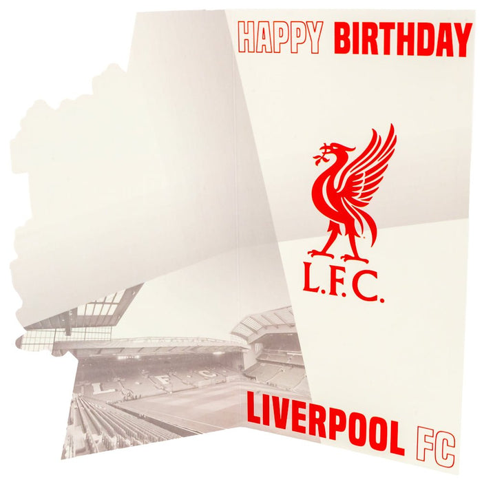 Liverpool FC Crest Birthday Card - Excellent Pick