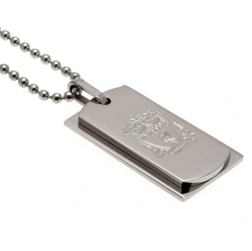 Liverpool FC Double Dog Tag & Chain - Excellent Pick