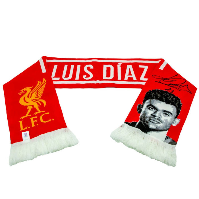 Liverpool FC Luis Diaz Scarf - Excellent Pick