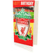 Liverpool FC Personalised Birthday Card - Excellent Pick
