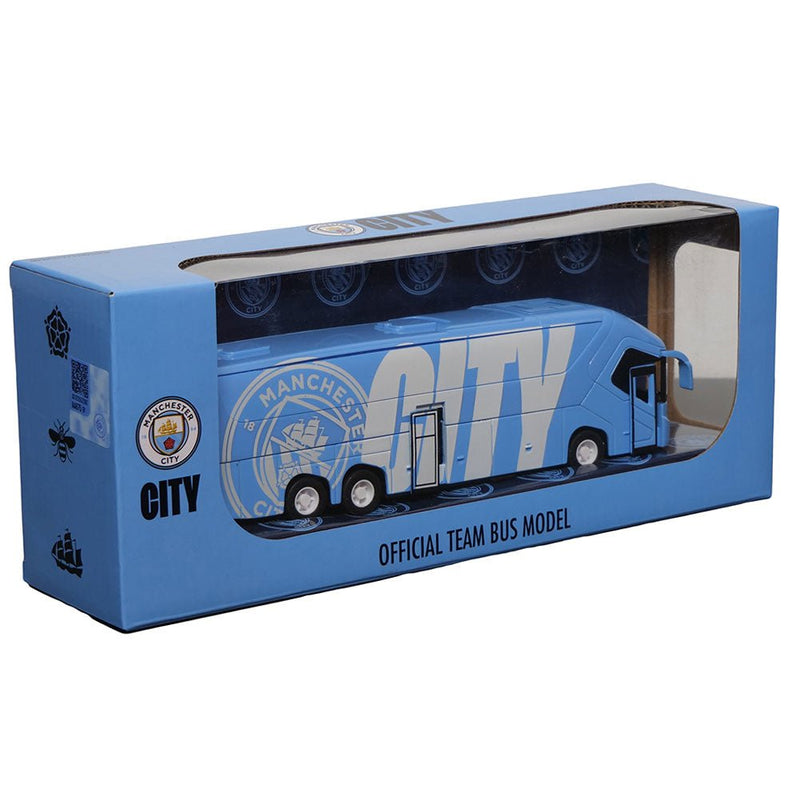 Manchester City FC Diecast Team Bus - Excellent Pick