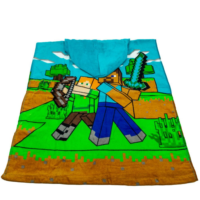 Minecraft Kids Hooded Poncho - Excellent Pick