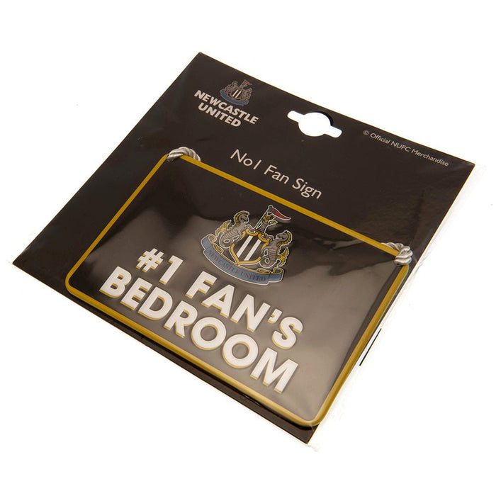 Newcastle United FC Bedroom Sign No1 Fan - Excellent Pick