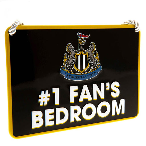 Newcastle United FC Bedroom Sign No1 Fan - Excellent Pick