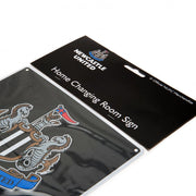 Newcastle United FC Home Changing Room Sign - Excellent Pick