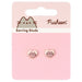 Pusheen Gold Plated Heart Earrings - Excellent Pick
