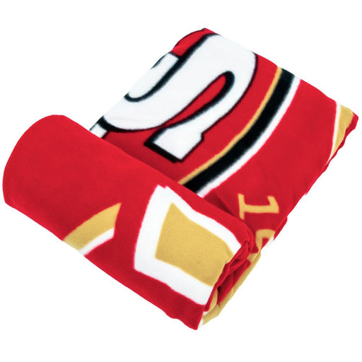 San Francisco 49ers Fleece Blanket - Excellent Pick