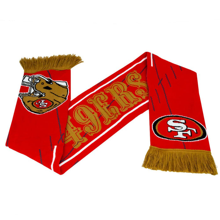 San Francisco 49ers HD Jacquard Scarf - Excellent Pick