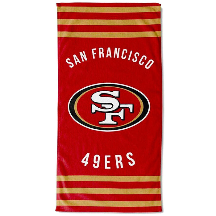 San Francisco 49ers Stripe Towel - Excellent Pick