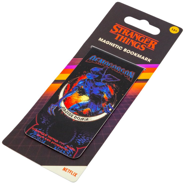 Stranger Things Magnetic Bookmark - Excellent Pick