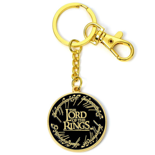 The Lord Of The Rings Charm Keyring Logo - Excellent Pick