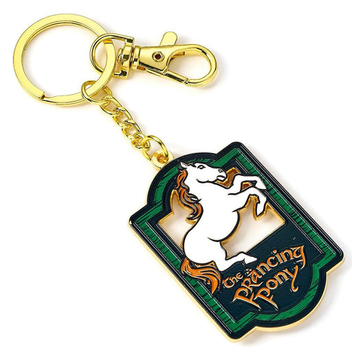The Lord Of The Rings Charm Keyring Prancing Pony - Excellent Pick