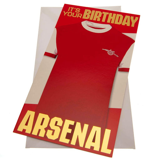 Arsenal FC Birthday Card Retro - Excellent Pick