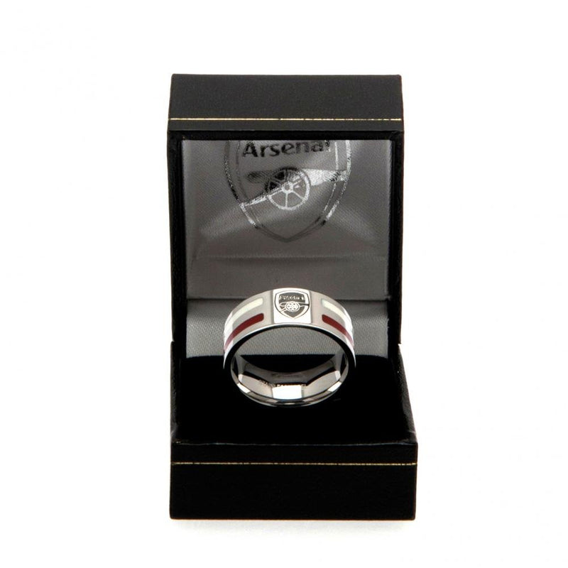 Arsenal FC Colour Stripe Ring Large - Excellent Pick