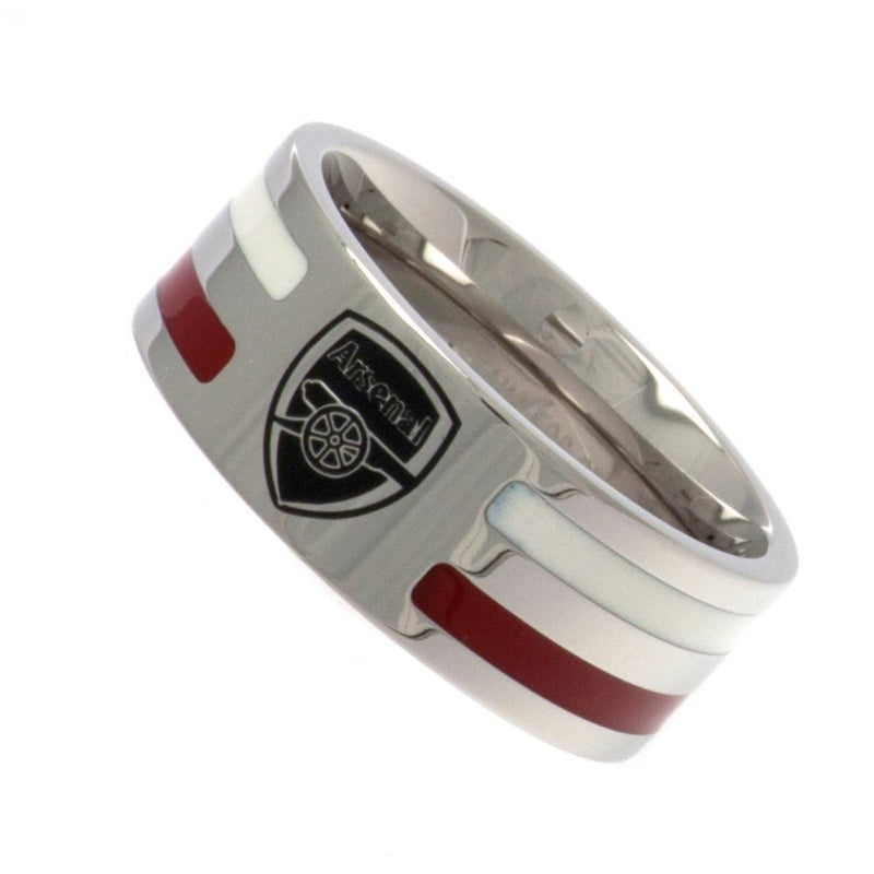 Arsenal FC Colour Stripe Ring Large - Excellent Pick