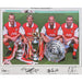 Arsenal FC Famous Back 4 Signed Framed Print - Excellent Pick