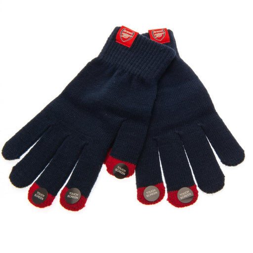 Arsenal Fc Knitted Gloves Adults - Excellent Pick