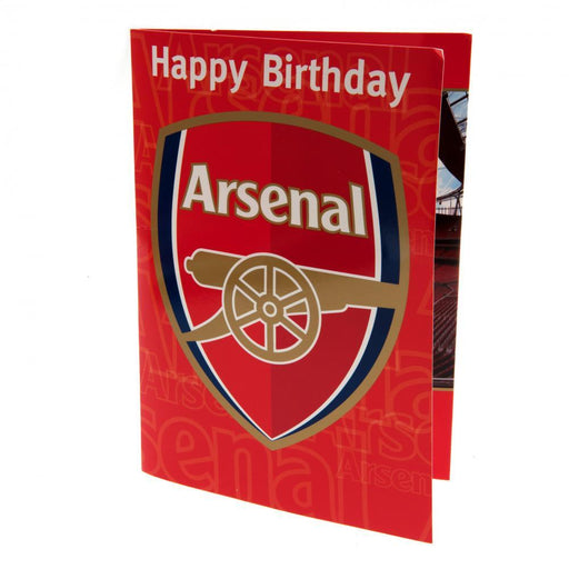 Arsenal FC Musical Birthday Card - Excellent Pick
