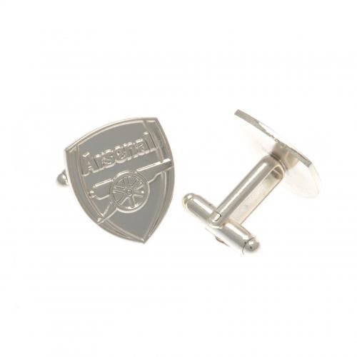Arsenal FC Silver Plated Formed Cufflinks - Excellent Pick