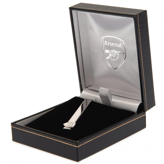 Arsenal FC Silver Plated Tie Slide - Excellent Pick