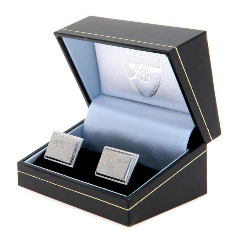 Arsenal FC Stainless Steel Cufflinks GN - Excellent Pick