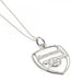Arsenal FC Sterling Silver Pendant & Chain CR - Excellent Pick